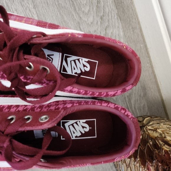 Vans Sk8-hi platform oldskool burgandy sneaker - Picture 4 of 7
